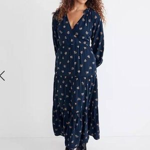 Madewell Challis Midi Dress